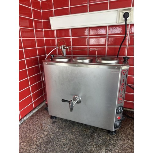 3lü inox yekpare çay kazanı vizyon